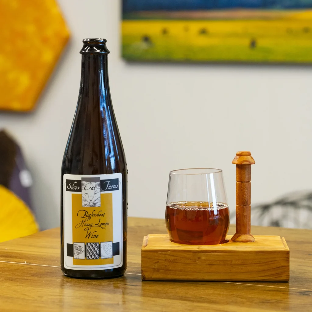 Buckwheat Honey Lemon Wine